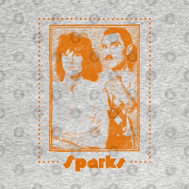 Sparks ////////////// Vintage Style Original Design by DankFutura